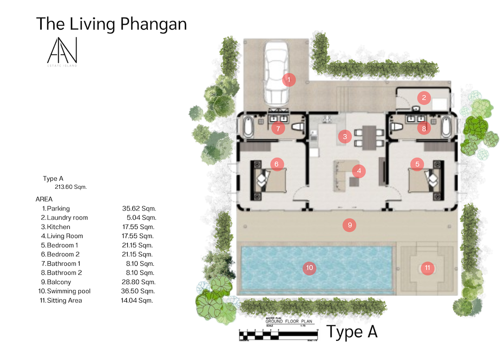 COCO VIEW Phangan - Projekt